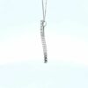 14 kt White gold rainbow Sapphire