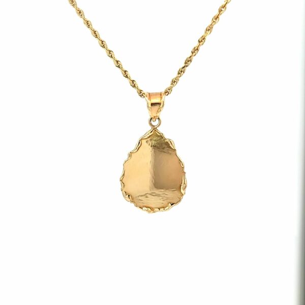 14 kt Yellow gold Opal & Diamond Necklace