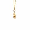 14 kt Yellow Gold Custom Stone Pendandt