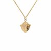 14 kt Yellow Gold Custom Stone Pendandt