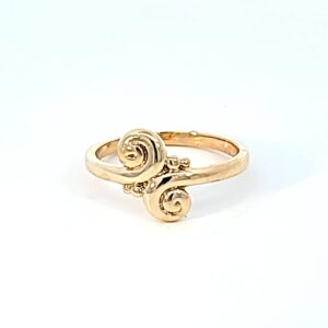 Gold Ornate Handcrafted Custom Ring