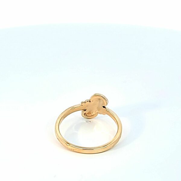 14 kt Yellow Gold Ornate Custom Ring