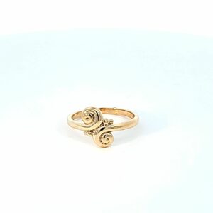 14 kt Yellow Gold Ornate Custom Ring