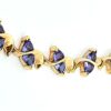 14kt yellow gold Tanzanite Necklace